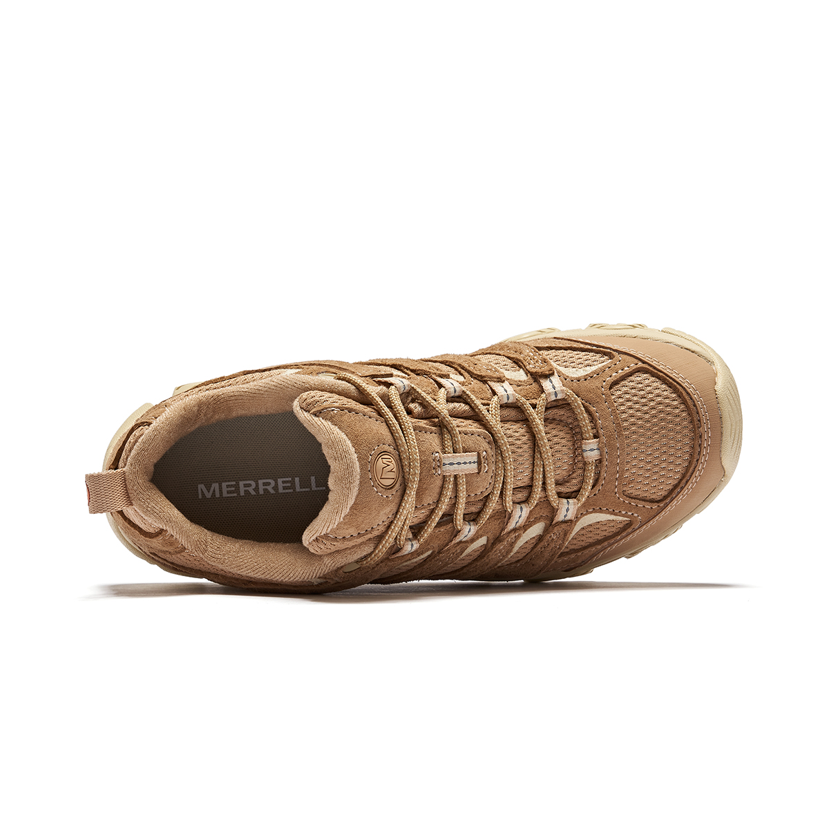 MERRELL MOAB 3 Cushioning Slip Resistant Trail Running Hiking Shoes Women’s Khaki