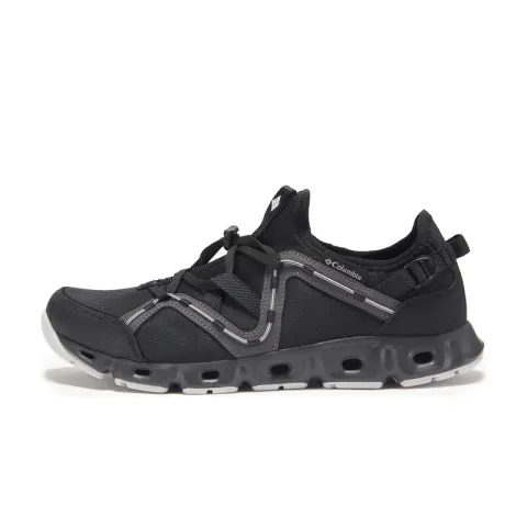 Columbia Mesh, Textile Cushioning Slip Resistant Breathable Low top Outdoor Shoes Men's Black