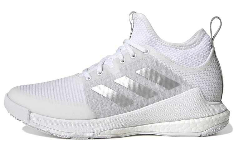 Crazyflight Wmns Adidas Mid 'White Silver Metallic' 2022 Women's
