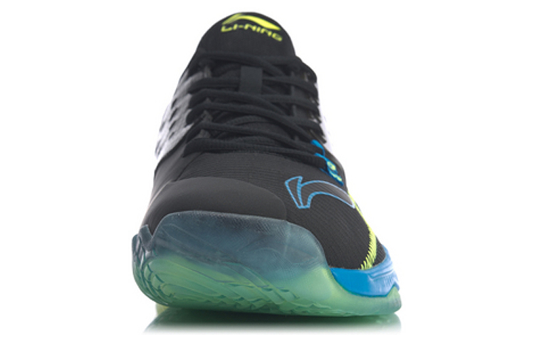 Li Ning 2 V2 Textile, Synthetic Leather Cushioning Slip Resistant Abrasion Resistant Support Rebound Low top