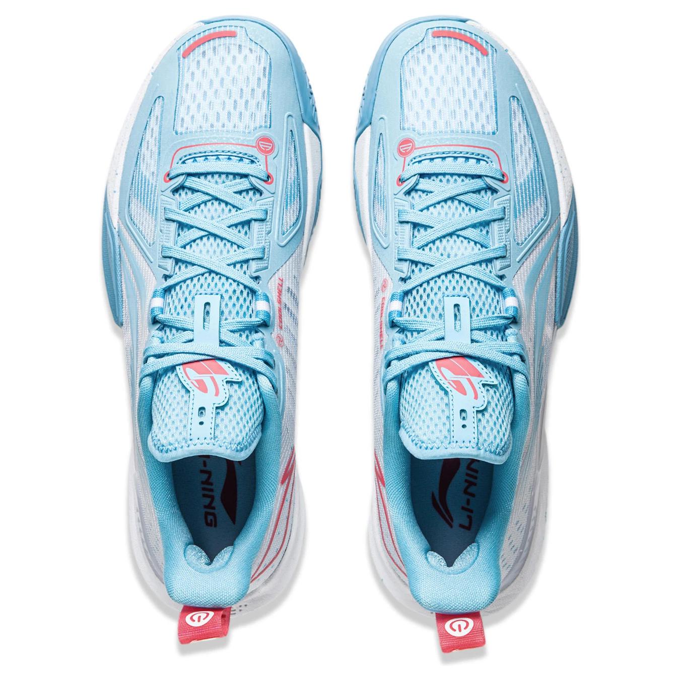 Li Ning Light Speed 2 Cushioning Slip Resistant Abrasion Resistant Breathable Low top Basketball Shoes Men’s Blue White