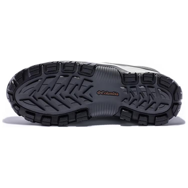 Columbia Slip Resistant Abrasion Resistant Mid top Hiking Shoes Men’s Dark Gray