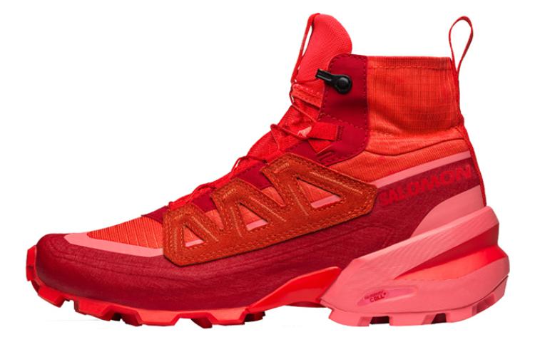 MM6 Maison Margiela SALOMON CROSS Cross High For shock-absorbing, non-slip and wear-resistant high-top outdoor functional shoes for men and women, red