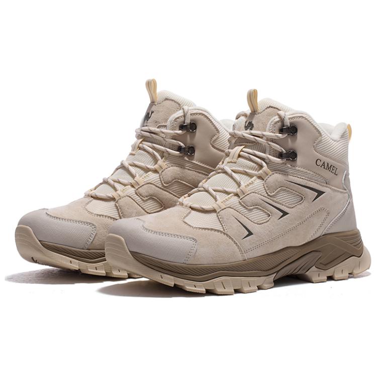 CAMEL Slip Resistant Abrasion Resistant High top Mountaineering Shoes Men’s