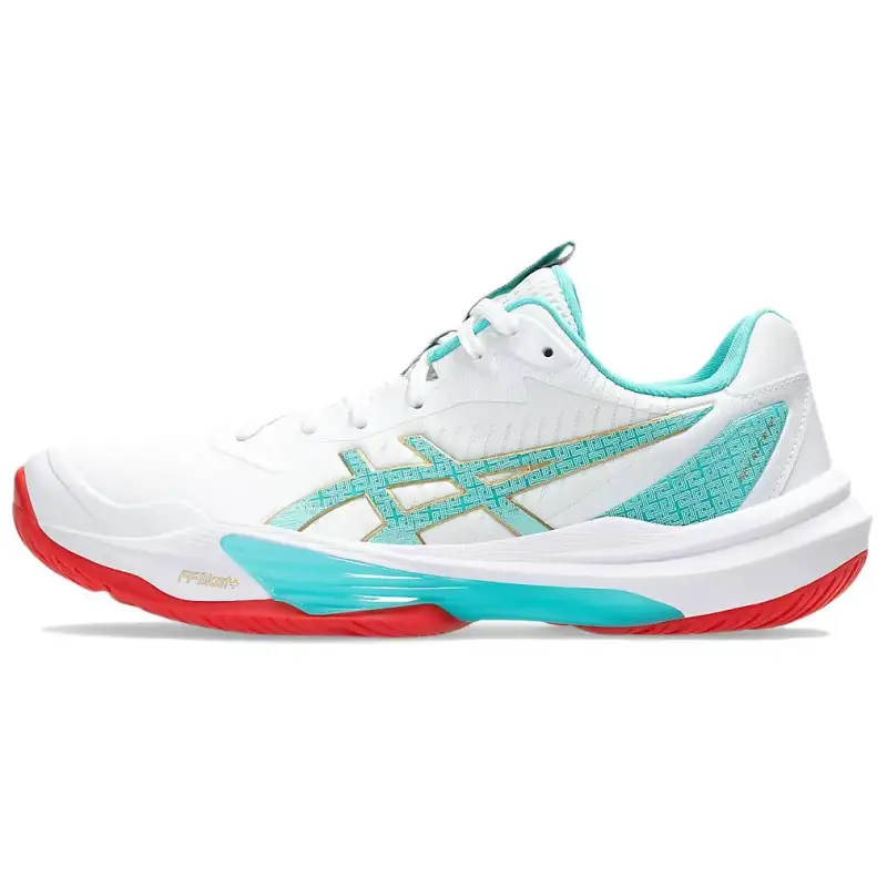 ASICS Sky Elite FF 3 Abrasion Resistant Support Low top Training Shoes Women's White Blue