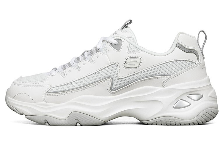 Женские кроссовки Skechers D'LITES 4.0 (белые)