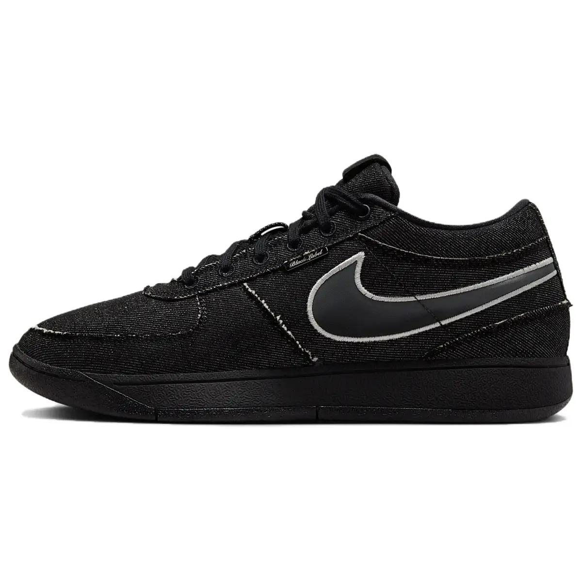 Nike Book 1 Denim Slip Resistant Abrasion Resistant Low top Basketball Shoes Men's Black