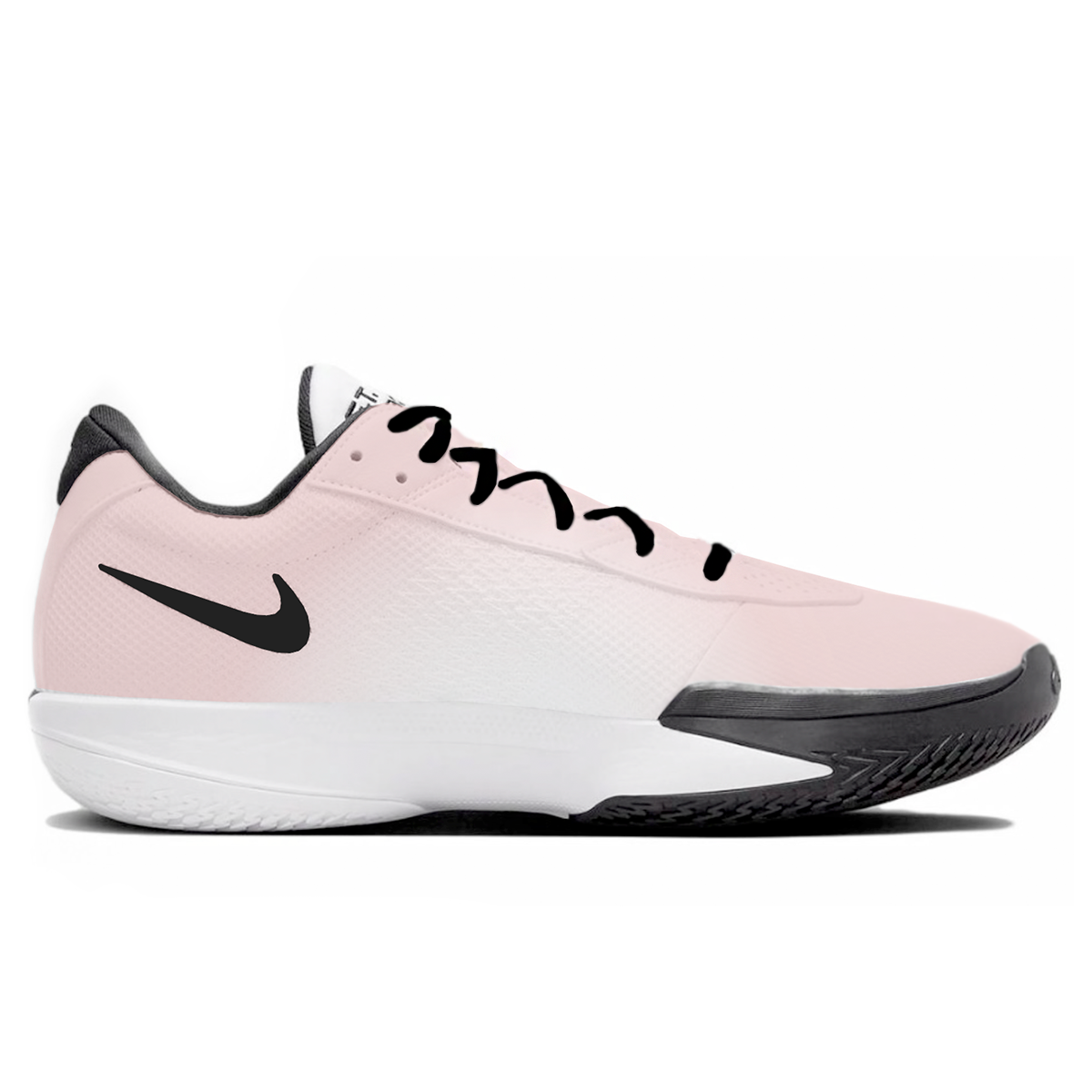 Nike Air Zoom G.T. Cut Academy Cushioning Slip Resistant Abrasion Resistant Low top Basketball Shoes Unisex Pink
