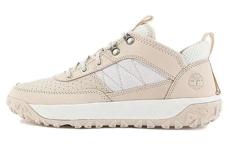 Timberland Greenstride Motion Lace Up Abrasion Resistant Low top Mountaineering Shoes Women's Light Beige