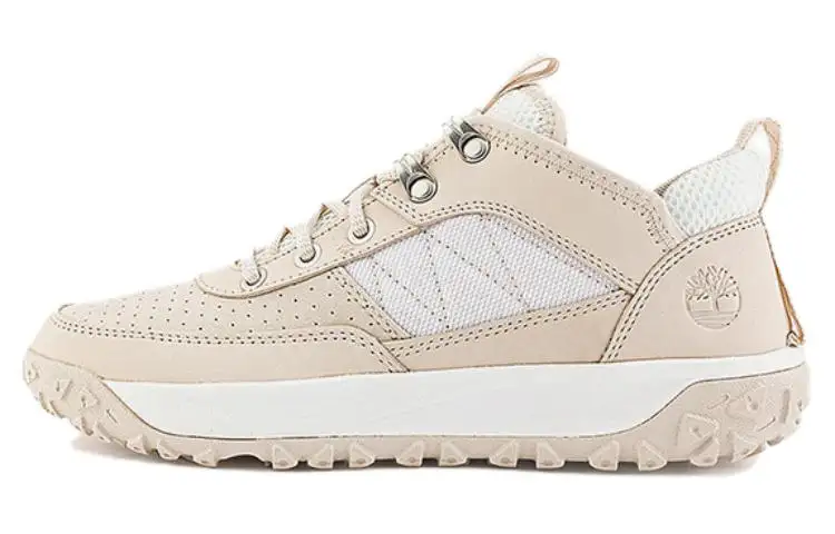 Timberland Greenstride Motion Lace Up Abrasion Resistant Low top Mountaineering Shoes Women's Light Beige