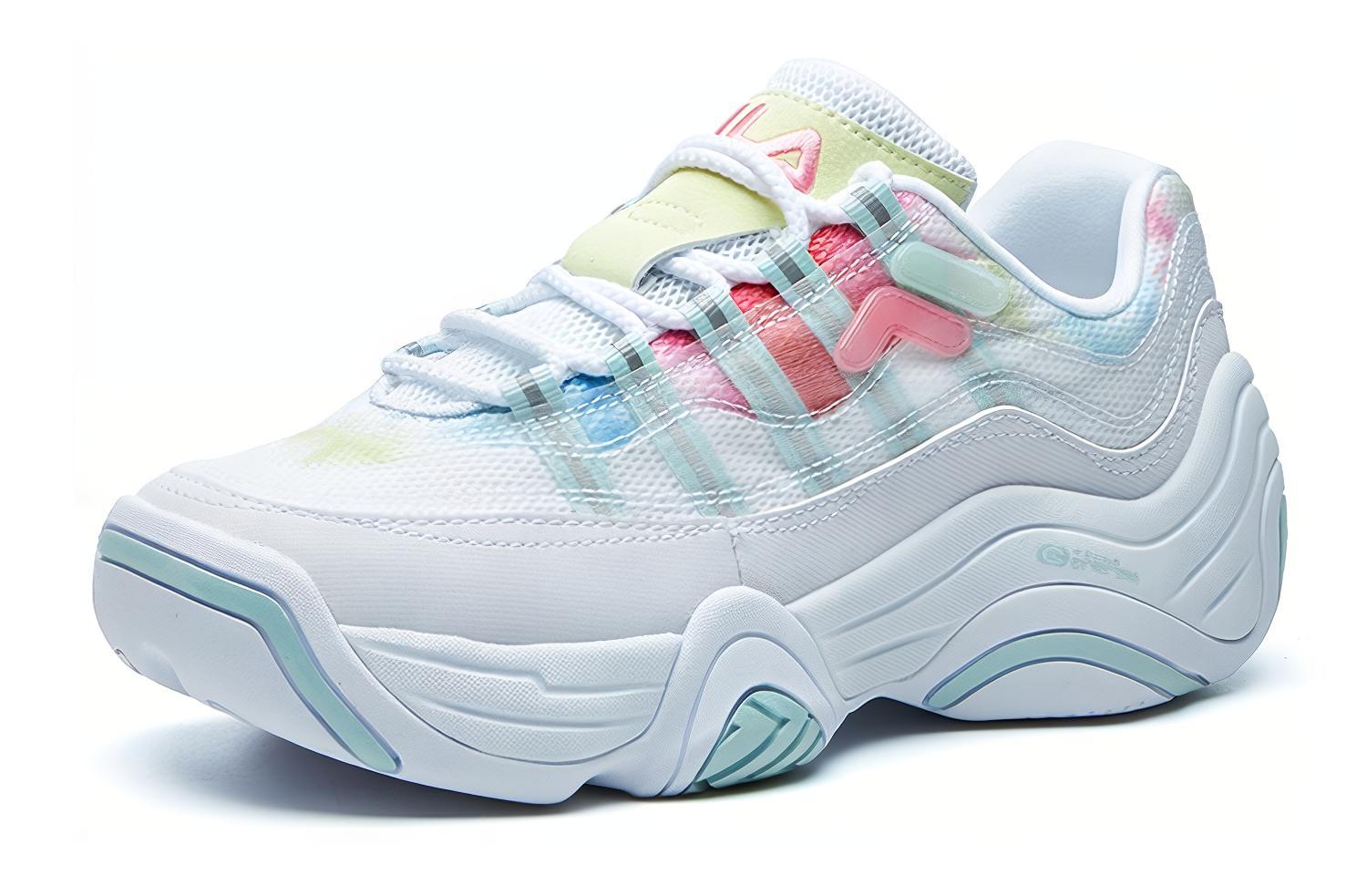 FILA FUSION Shoes ‘White Yellow’ Women’s