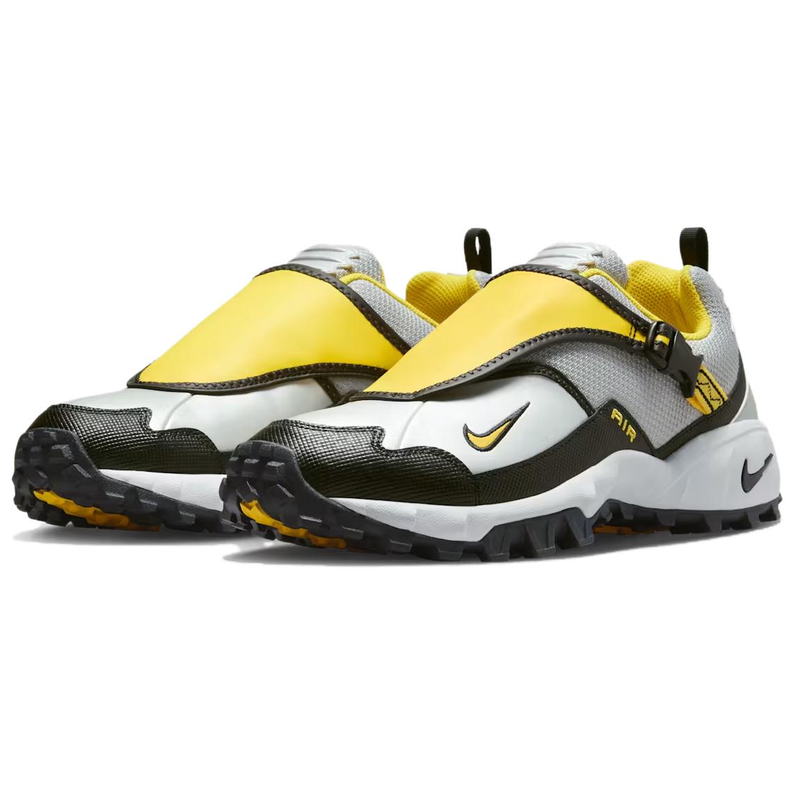 Nike ACG Phassad Slip Resistant Abrasion Resistant Low top Hiking Shoes Unisex Yellow Gray