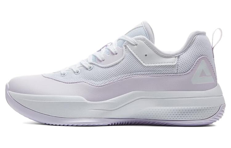 PEAK Lanying Basketball Shoes Women's Low Top Crystal Purple