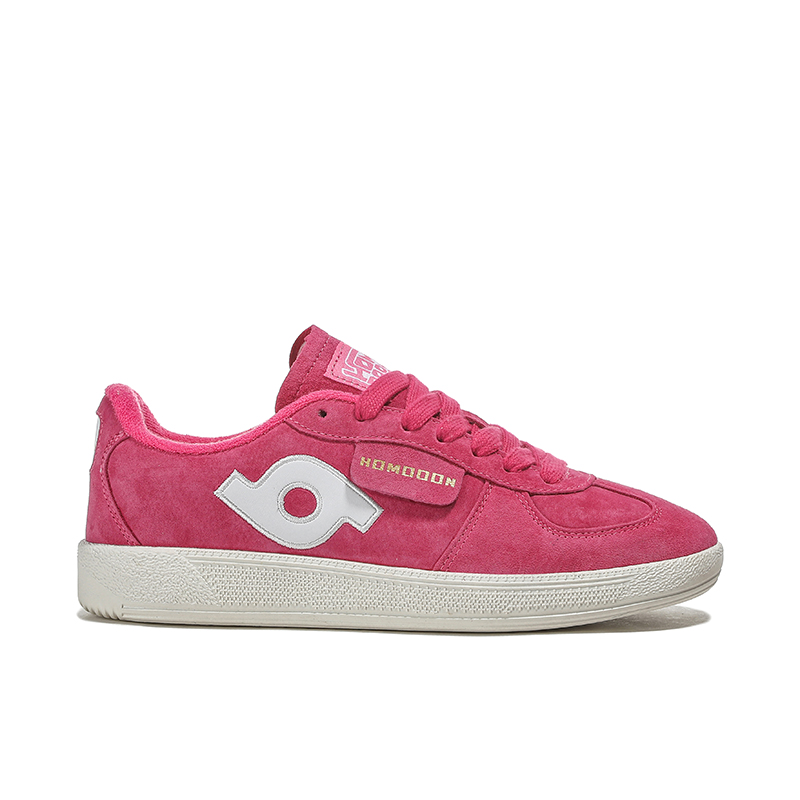 HOMDOON Slip Resistant Abrasion Resistant Low top Training Shoes Unisex Red White