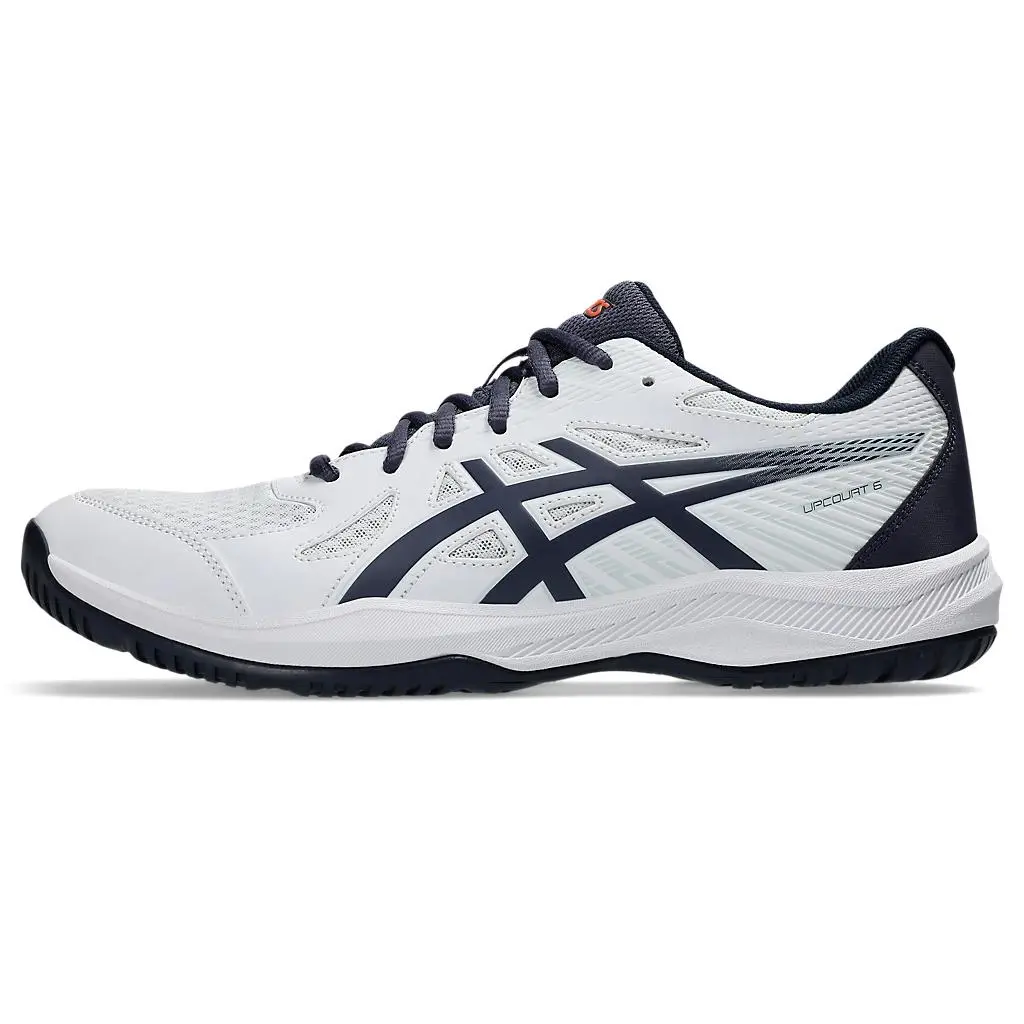 ASICS Breathable Training Shoes Men's White Blue