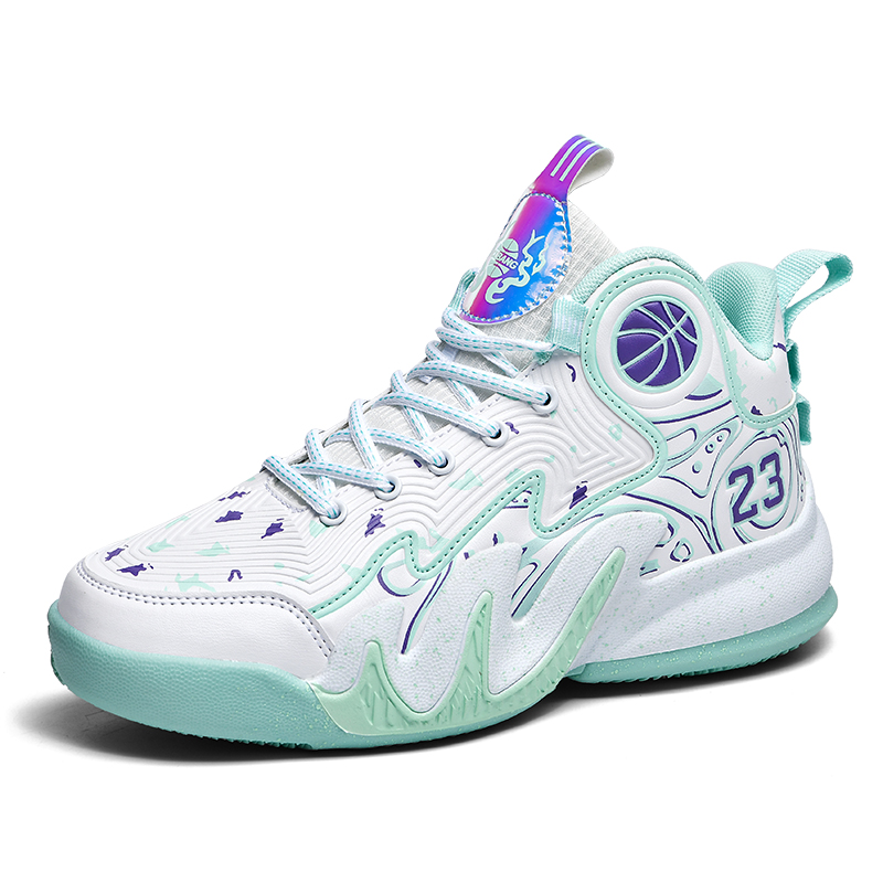 GQWE Non slip Lightweight High top Basketball Shoes Unisex