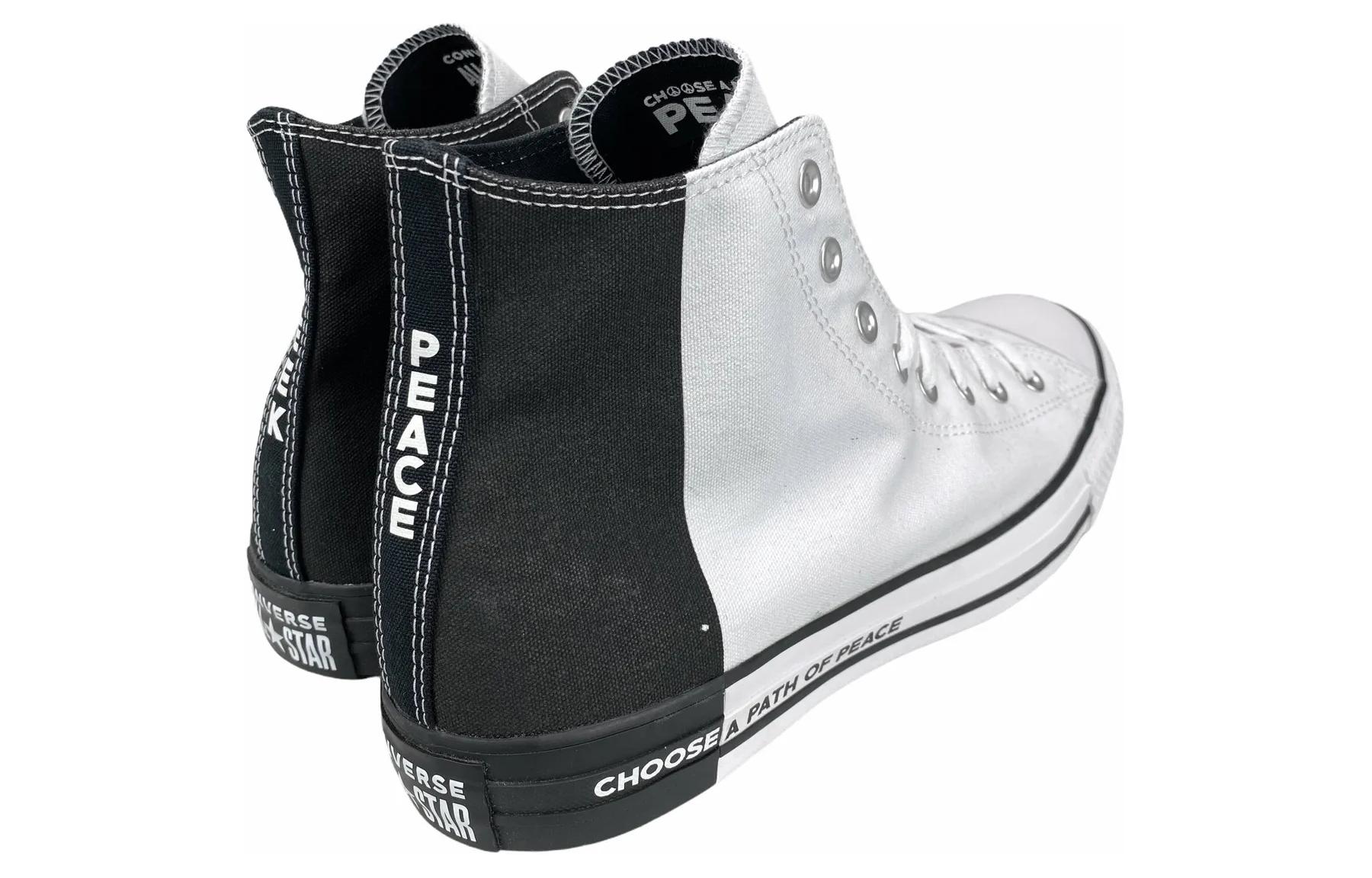 Кеды Converse Chuck Taylor All Star Hi (черно-белые) — фото 4