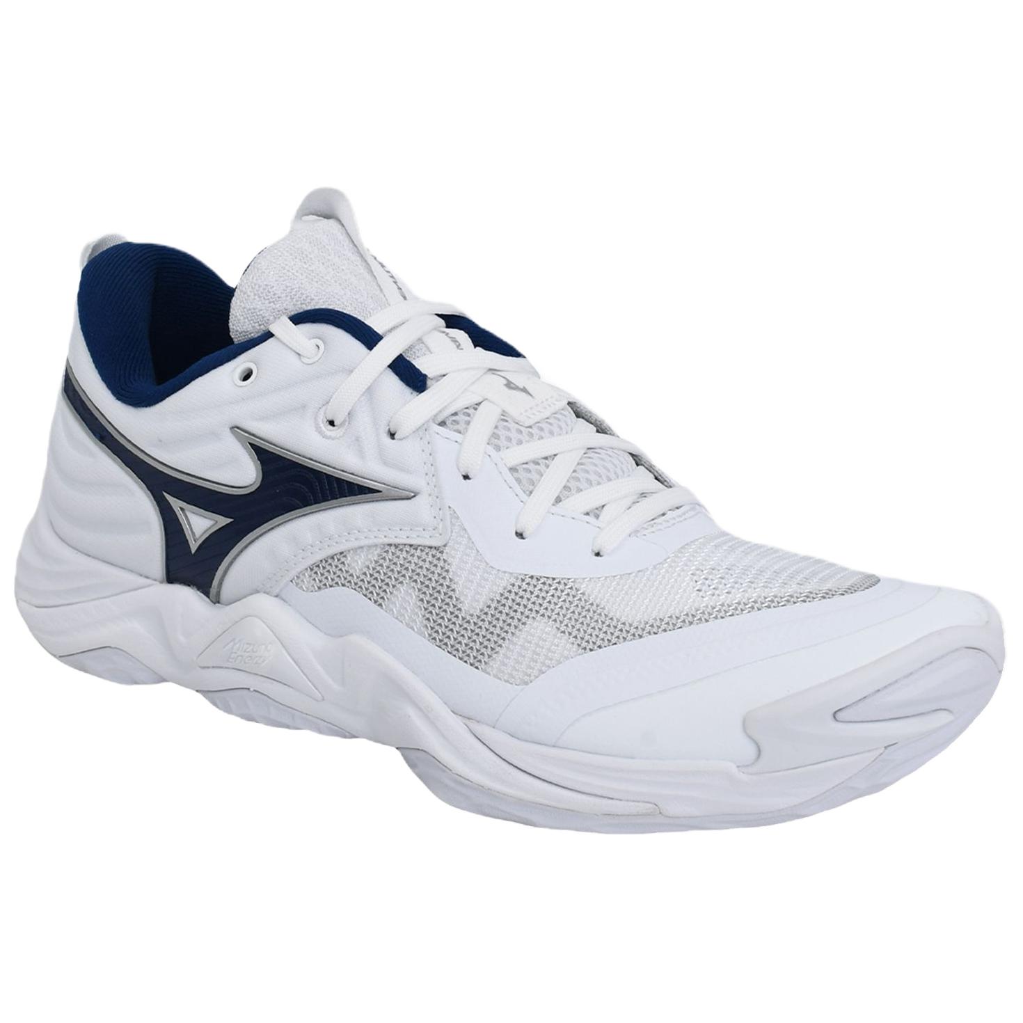 Mizuno WAVE MOMENTUM ELITE Slip Resistant Low top Training Shoes Unisex White