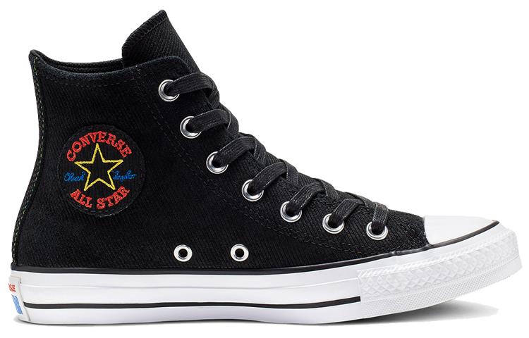 Женские кеды Converse Chuck Taylor All Star (черно-белые) — Чёрный / белый — фото 2