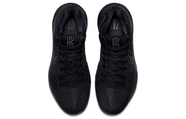Мужские кроссовки Nike Kyrie 3 Triple Black (черные) — фото 4