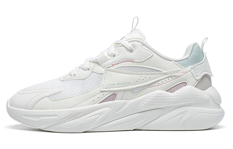 XTEP Xiaoyun Low top Chunky Sneakers Women's White Green