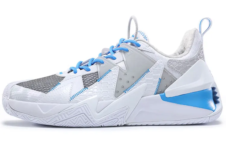 PEAK Power Collection Low top Performance Basketball Shoes Men's Healthy Teeth White