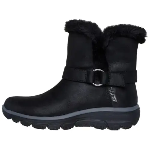 Skechers Slip Ins Ankle Boots Women's Black