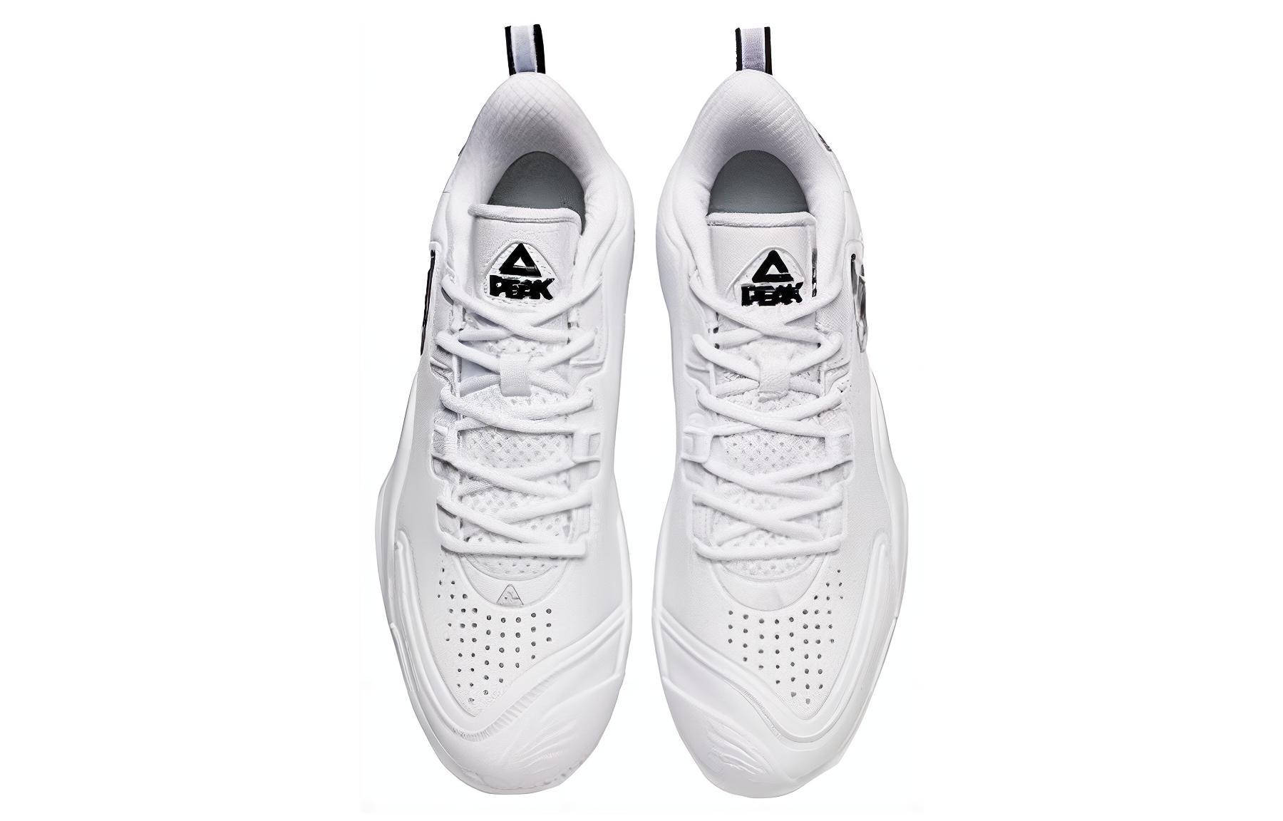 PEAK Shadow Hunter 1 Sports Abrasion Resistant Low top Basketball Shoes Men’s White