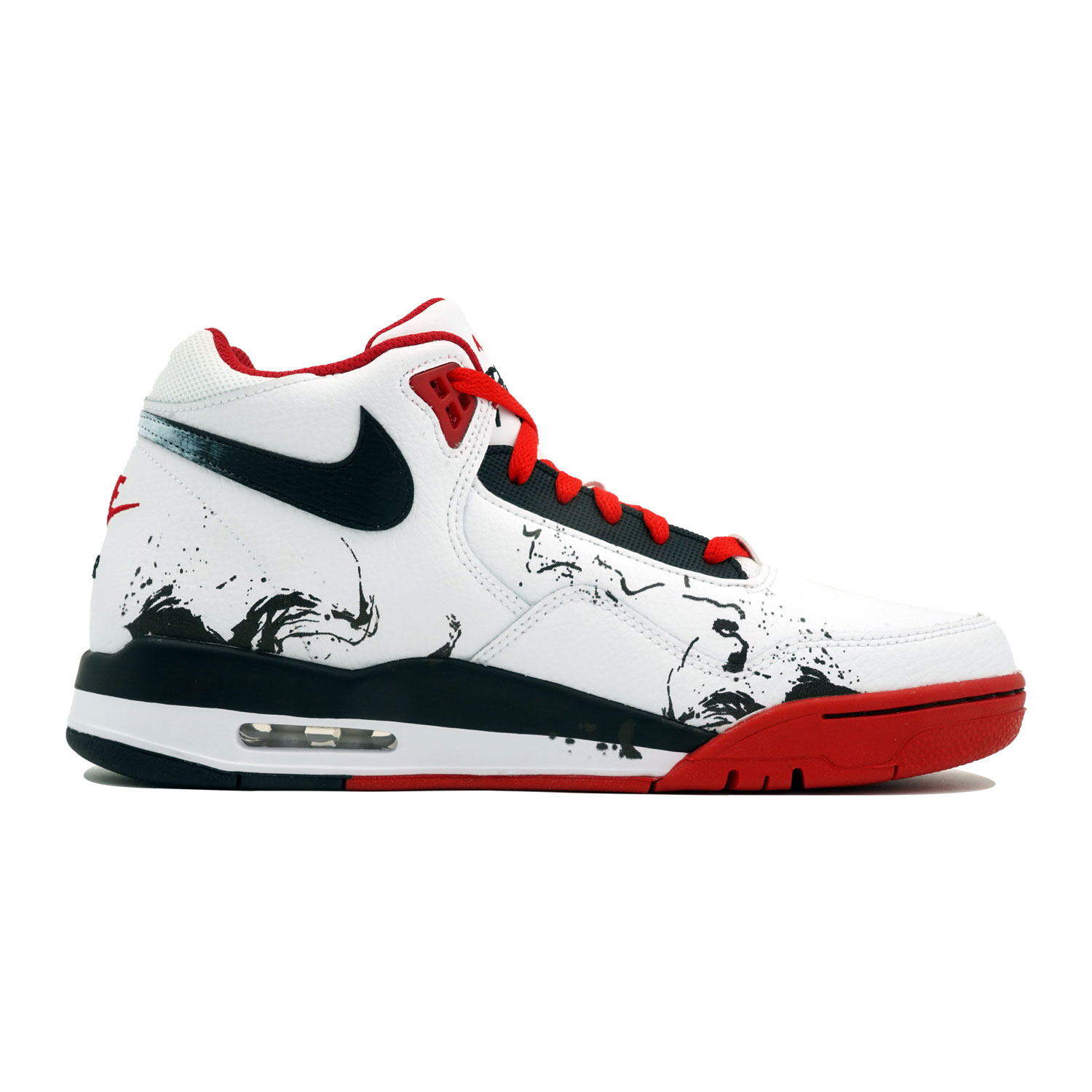 Nike Flight Legacy Wishing You Prosperity And Prosperity Shopping Bag Mid top Vintage Basketball Shoes Unisex