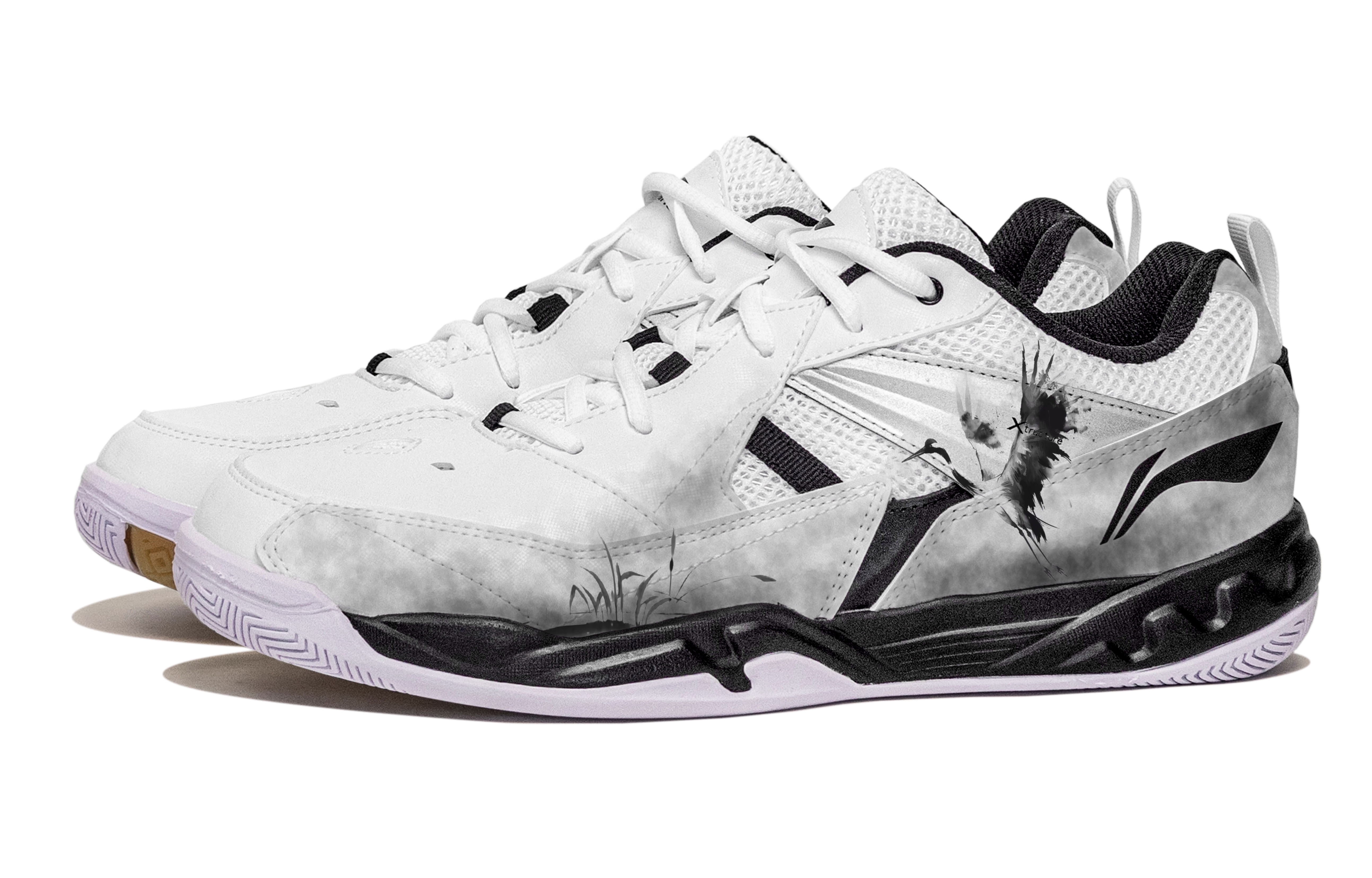 Li Ning Koba Cushioning Abrasion Resistant Breathable Cushioning Abrasion Resistant Breathable Low top Badminton Shoes