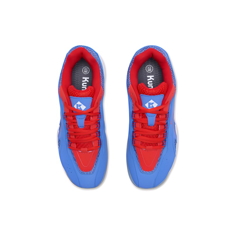 KUMPOO Badminton Shoes Unisex Low Top Blue