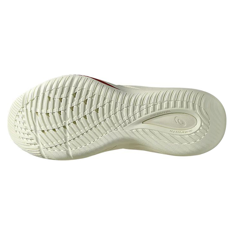 ASICS Nova Surge 2 Cushioning Slip Resistant Abrasion Resistant Coverage Low top Basketball Shoes Unisex Beige Red