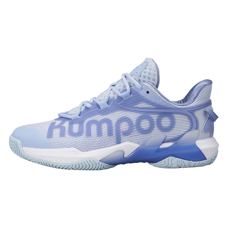 KUMPOO Cushioning Breathable Support Low top Badminton Shoes Unisex Blue