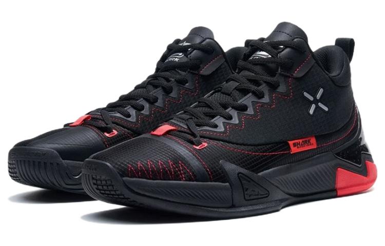 XTEP Shark1.0 Soft And Comfortable Fabric Cushioning Slip Resistant Abrasion Resistant Breathable High top