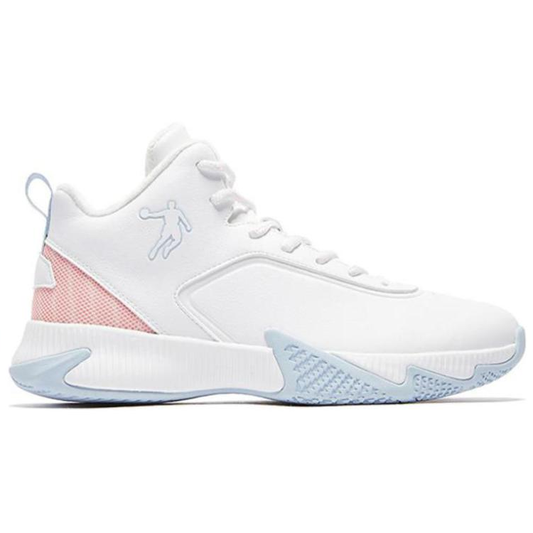 QIAODAN Sports Textile, Synthetic Leather Cushioning Abrasion Resistant Cushioning, Wear Resistant Mid top