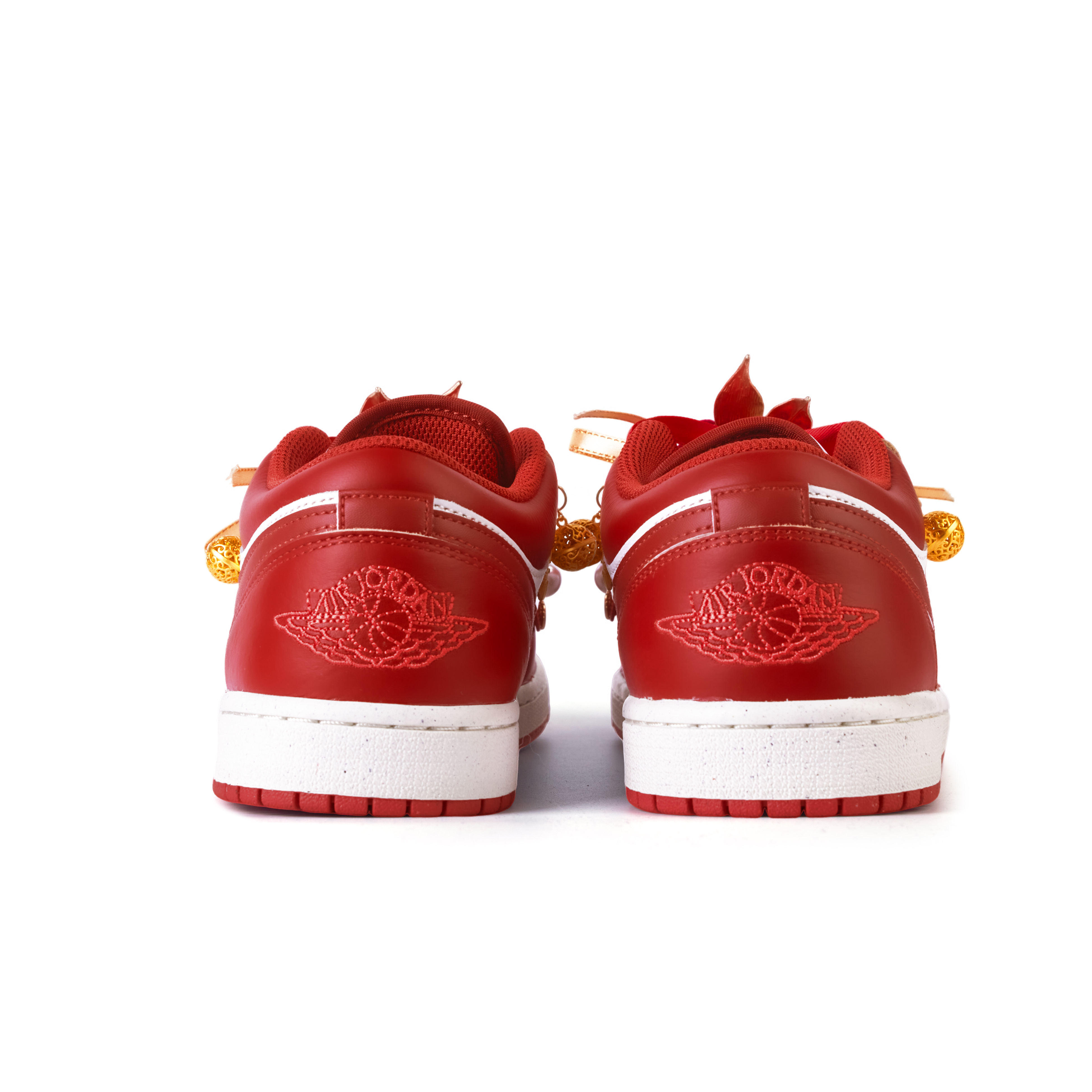Jordan Air Jordan 1 Love Perfect Match Leather Slip Resistant Abrasion Resistant Low top Vintage Basketball Shoes Men’s