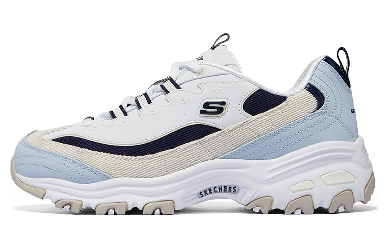 Женские кроссовки Skechers D'LITES 1.0 (синие)