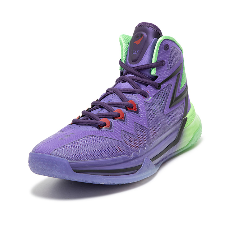 361° Big 3 Future Cushioning Coverage High top Basketball Shoes Men’s Ultraviolet