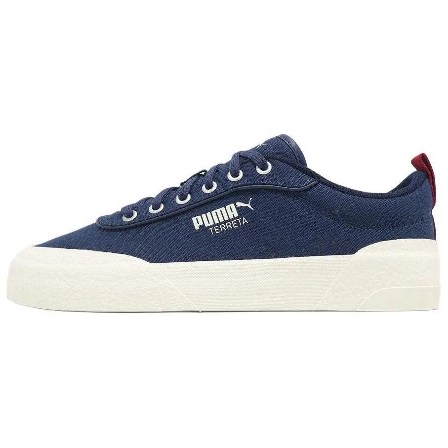 PUMA Terreta Abrasion Resistant Low top Canvas Shoes Unisex Dark Blue