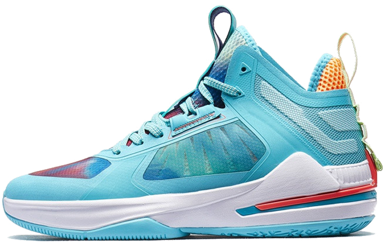 XTEP Abrasion Resistant Mid top Basketball Shoes Men’s Blue
