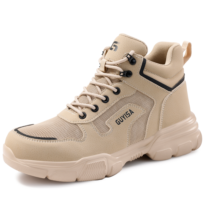 GUYISA Safety & Protective Shoes Men’s High Top