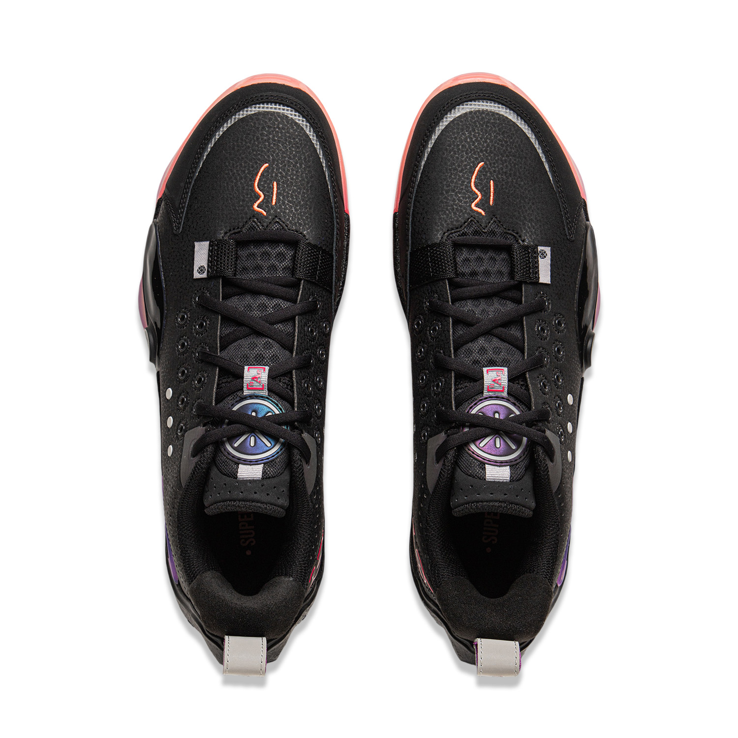 Li Ning All City 13 Low top Basketball Shoes Men’s Black Red