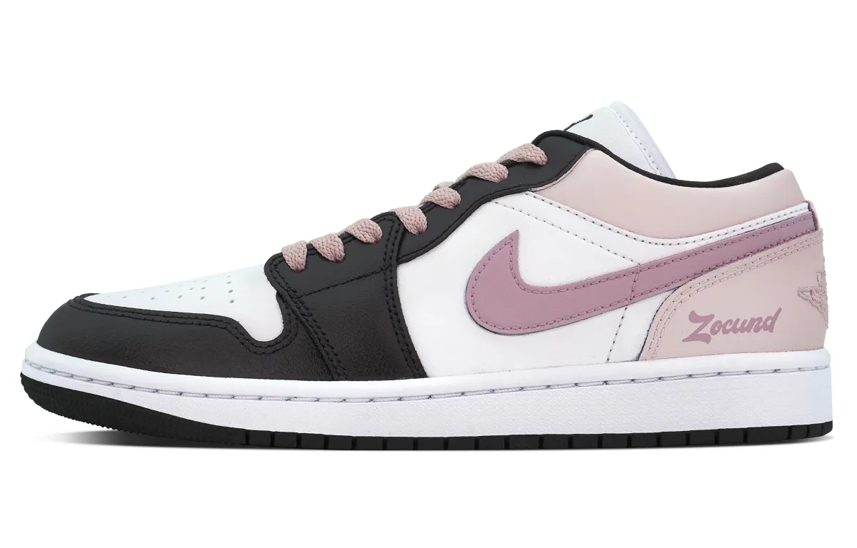 Jordan Air Jordan 1 DEER Midsummer Cherry Blossom Leather Slip Resistant Abrasion Resistant