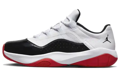 Jordan Air Jordan 11 CMFT Low shock-absorbing, non-slip, wear-resistant, low-top retro basketball shoes, red and black