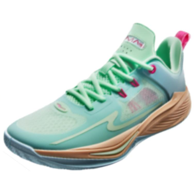 Erke Abrasion Resistant Breathable Low top Basketball Shoes Men’s Blue