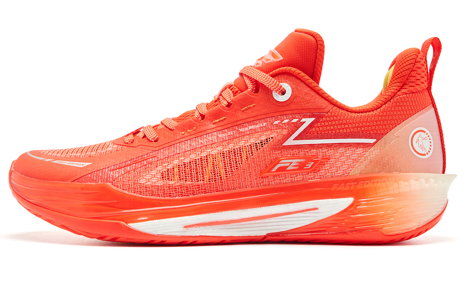 QIAODAN FE3.0 Rosefinch Cushioning Abrasion Resistant Breathable Support Lightweight Rebound Anti Twist Grip Low top