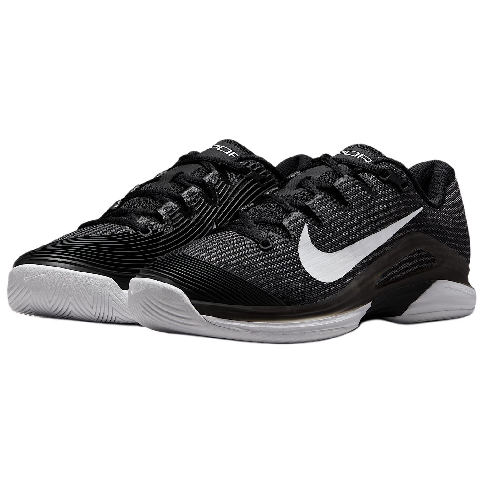 Nike Court Air Zoom Vapor 12 Hc Black Dark Smoke Grey White Women’s