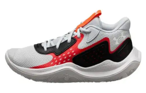 Under Armour Jet '23 Basketball 'Grey Black Red'