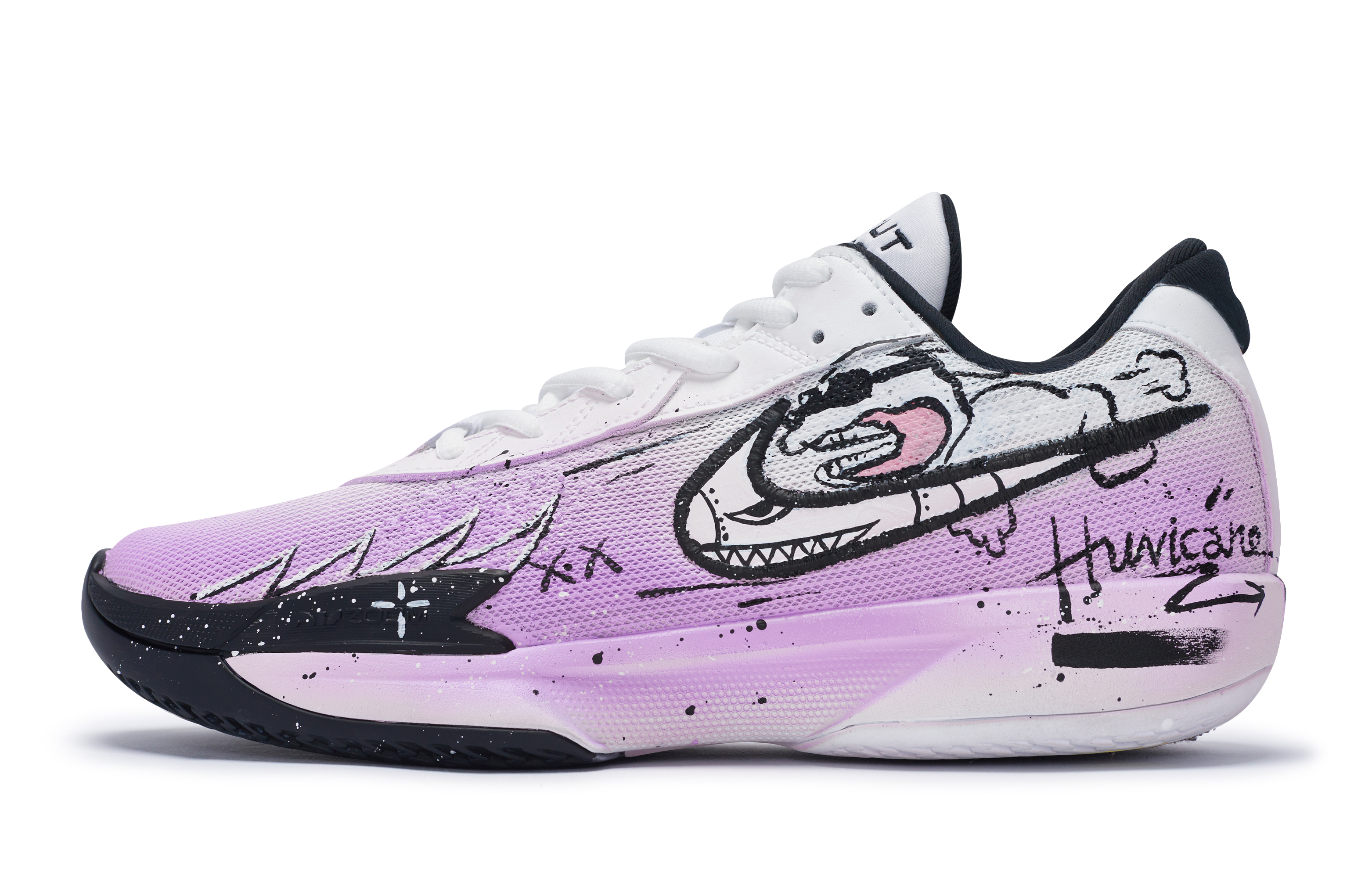 Nike Air Zoom G.T. Cut Academy 811 Manufacturing, Rocket Dog Purple, Special Shoe Box Low top Basketball Shoes Unisex
