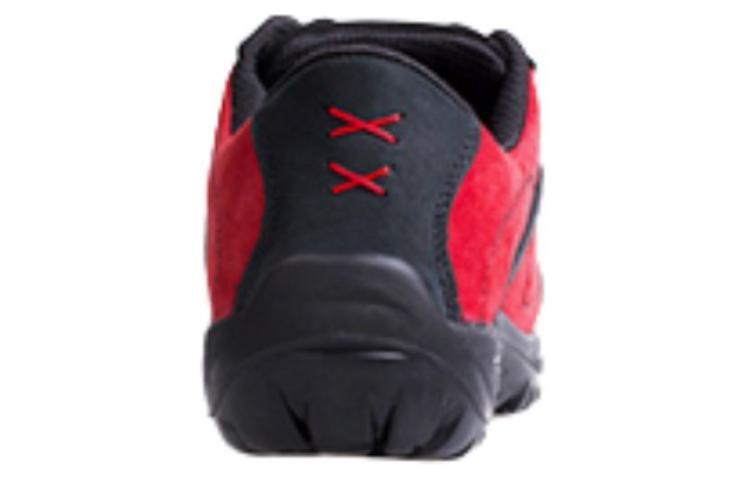 XGN Slip Resistant, Abrasion Resistant, Lightweight Low top Mountaineering Shoes Women’s Black Red